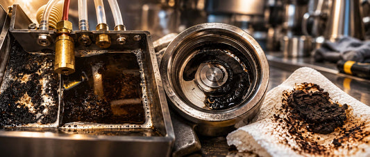 Overdosed Baskets and Loose Tamps Clog Espresso Group Heads