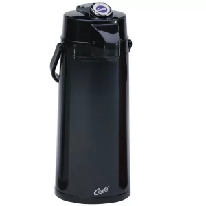 Curtis TLXA2203G000 ThermoPro 2.2 Liter Glass Lined Black Airpot